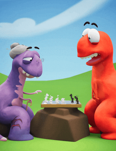 Thinking Playing GIF by Claynosaurz