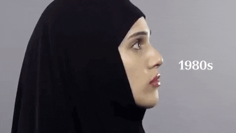 giphygifmaker photoshoot hijab iran sabrina GIF