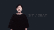 Sign Language Sit GIF