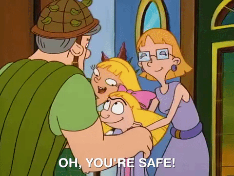 hey arnold nicksplat GIF
