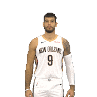 Basketball Flexing Sticker by New Orleans Pelicans
