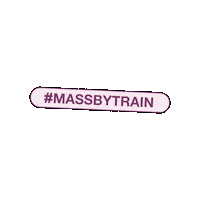 Commuter Rail Train Sticker by gykantler