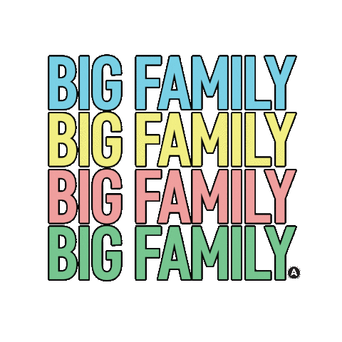 big family Sticker by Alessandra Amoroso