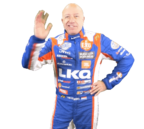 Racing Driver Sticker by Tom Coronel