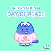 Peace Out Love GIF by DINOSALLY
