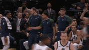 utah jazz running GIF by NBA