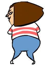 happy shake it Sticker by bimay