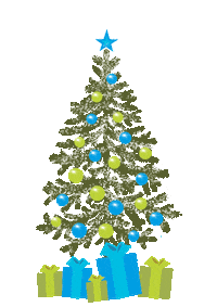 Christmas Tree Sticker by sternundberg
