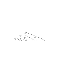 Hand Sticker by KOVAS