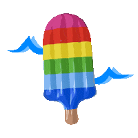 The Hamptons Popsicle Sticker by Walker County