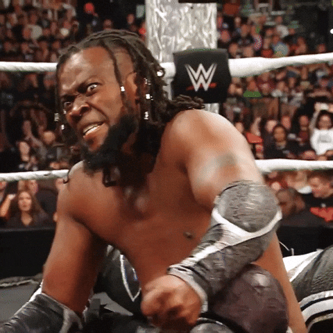 Angry Kofi Kingston GIF by WWE