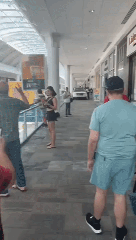 Woman Drives SUV Inside Massachusetts Shopping Mall