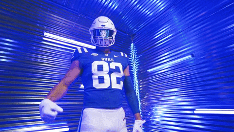 DukeFootball giphyupload flex muscles GIF