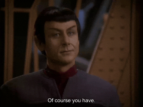 Star Trek Of Course You Have GIF by Goldmaster