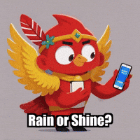 Rain Or Shine Weather GIF by The Cardinal Virtue