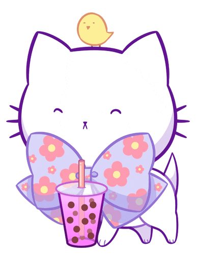 Bubble Tea Dancing Sticker by shourimajo