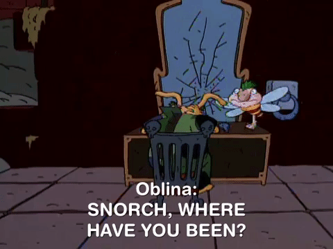 nickrewind giphydvr nicksplat aaahh real monsters giphyarm037 GIF