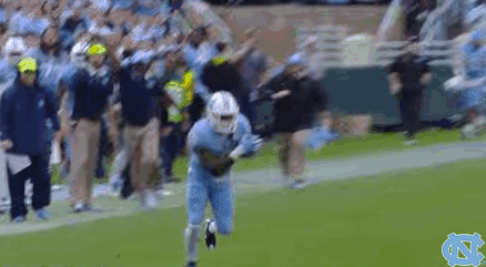 carolina football GIF by UNC Tar Heels