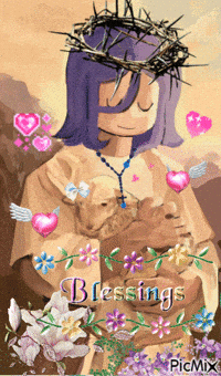 Jesus Christ Blessings GIF by Erika Rivera