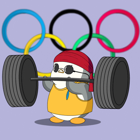 Fitness Workout GIF by Pudgy Penguins