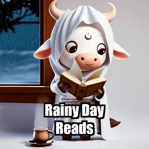 Bookworm Cozyvibes GIF by Sagemoohammad