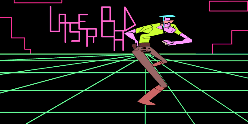 80's animation GIF by Ian Laser