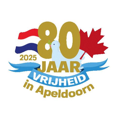 Vrijheid Sticker by Gemeente Apeldoorn