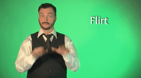 sign language flirt GIF by Sign with Robert