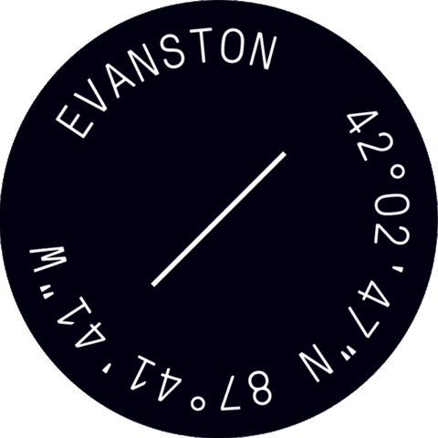 Evanston Sticker by Compass