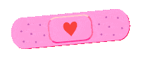 Blood Bandaid Sticker by Khoon