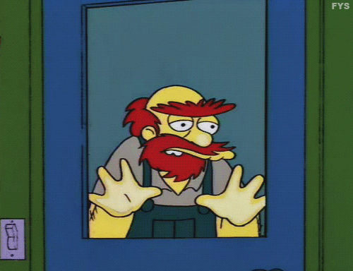 The Simpsons Reaction GIF