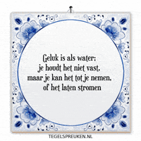 Water Moment GIF by Tegelspreuken.nl