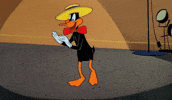 daffy duck happy dance GIF