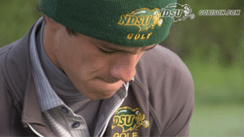 north dakota state golf GIF by NDSU Athletics
