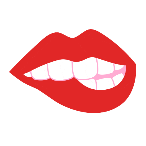 bitchyclub giphyupload sexy woman lips Sticker