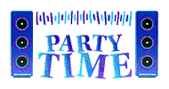 Party Rainbow Sticker