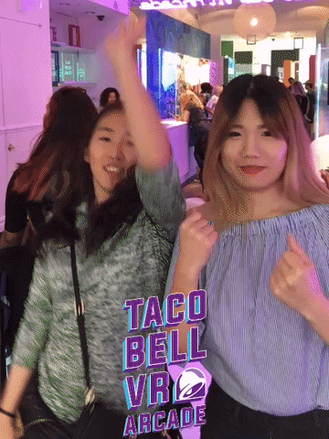 vrarcade GIF by Taco Bell VR Arcade