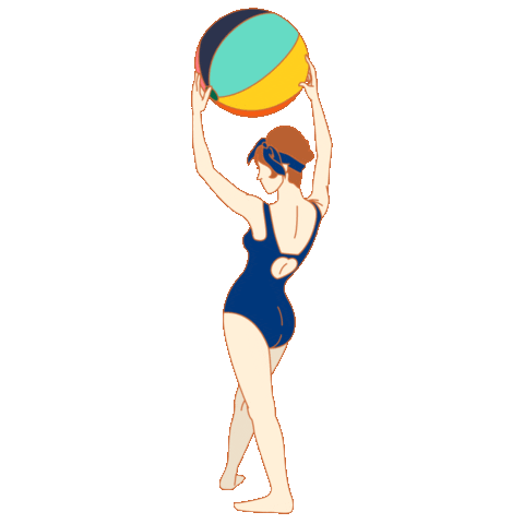 Mimitimbi giphyupload beach sol playa Sticker