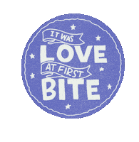 Hungry Love At First Bite Sticker