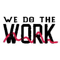 Wedothework Sticker by Contrarian Thinking