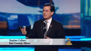 Stephen Colbert Television GIF by Recording Academy / GRAMMYs