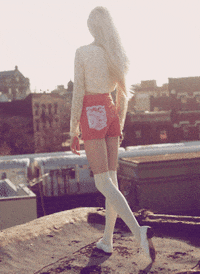 girl train GIF