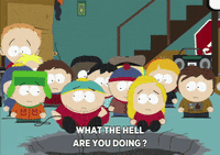 sign basement GIF by South Park 