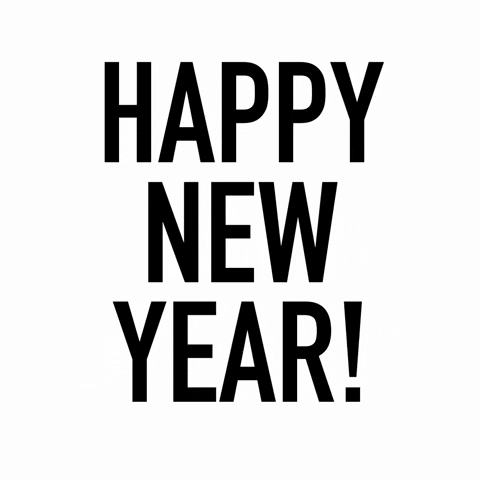 Happy New Year Nye GIF by Amanda | Happy Magic Co.