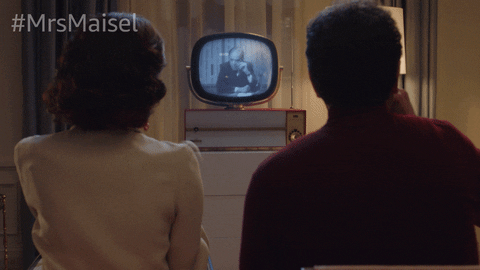 Tony Shalhoub Laughing GIF by The Marvelous Mrs. Maisel