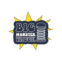 Burger Sticker by factoryandco