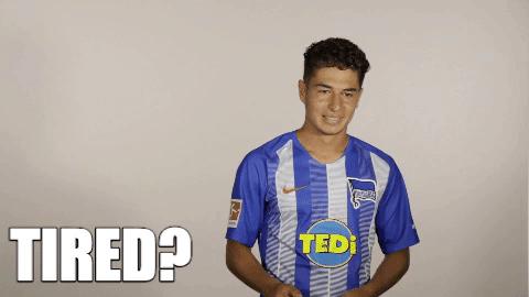 Tired Hertha Berlin GIF by Hertha BSC
