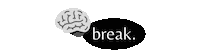 unwetterimkopf brain break migrane brain break Sticker
