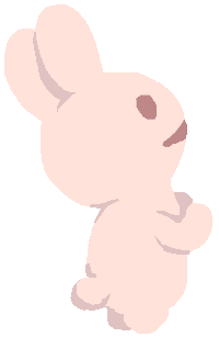 Clap Bunny Sticker by gallerymichikusa