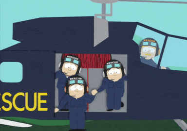 helicopter cops GIF by South Park 